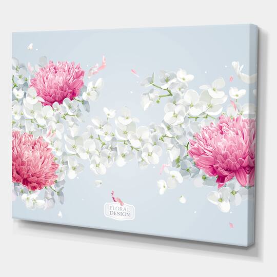 Designart - Chrysanthemums and Apple Blossom
